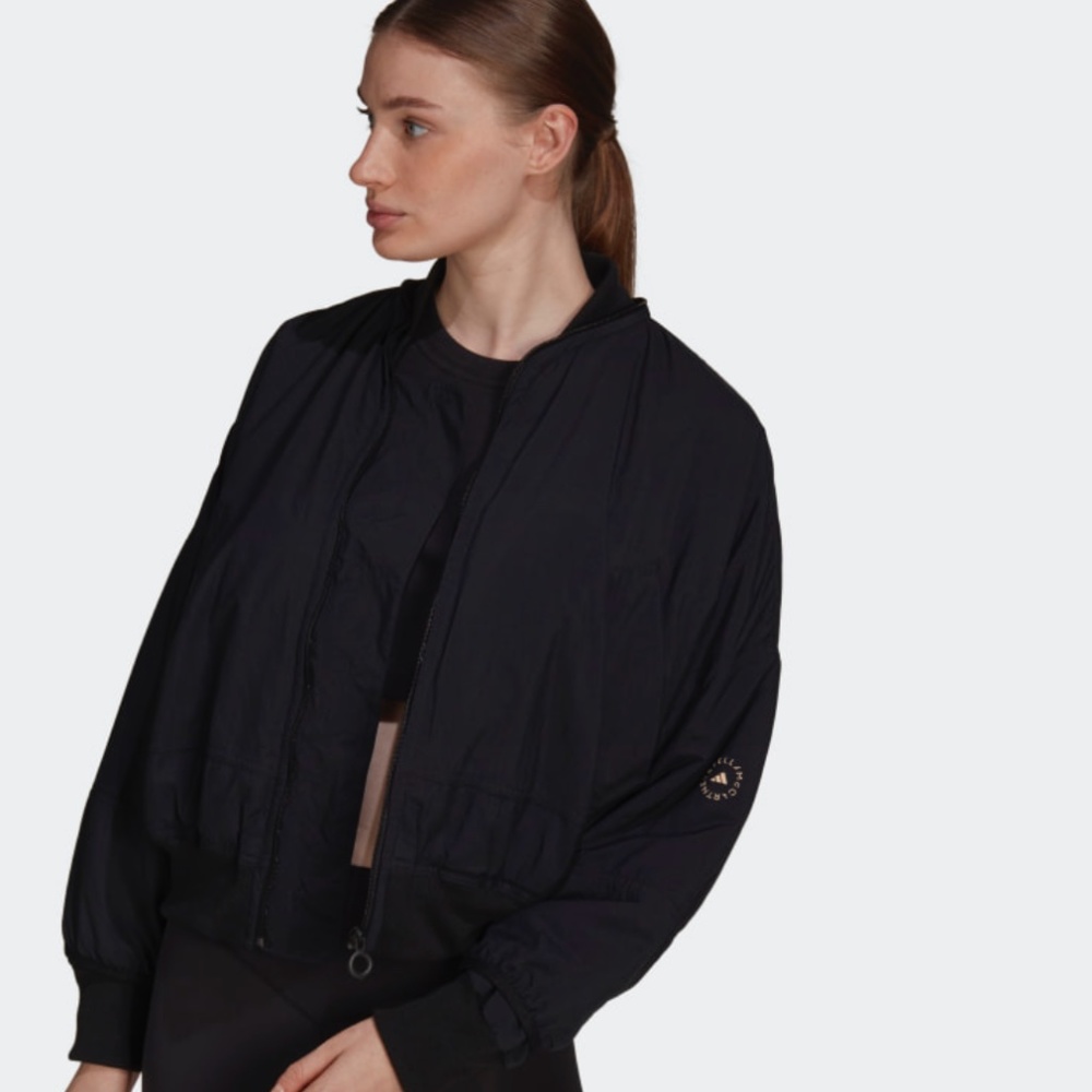 New ADIDAS BY STELLA MCCARTNEY WOVEN BOMBER JACKET